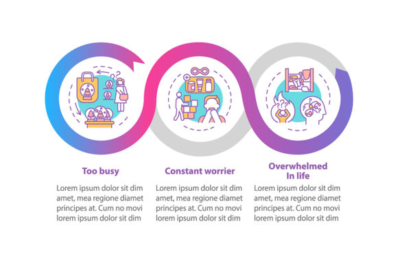 Behavior Patterns Vector Infographic Design Guide