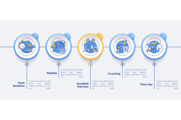 Best at Home Exercising Infographic: Designing for Clarity and Impact