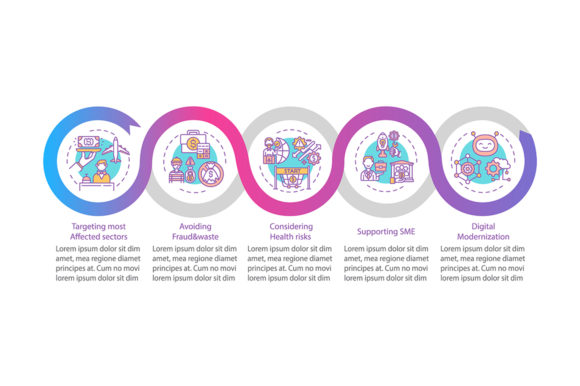 Economic Perspective Vector Infographic: Visualizing Financial Workflows and Business Processes