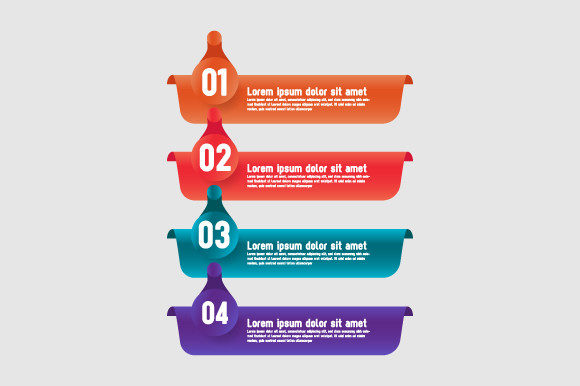 Evaluating Creative Set Infographic Banner Design for Professional Visual Communication