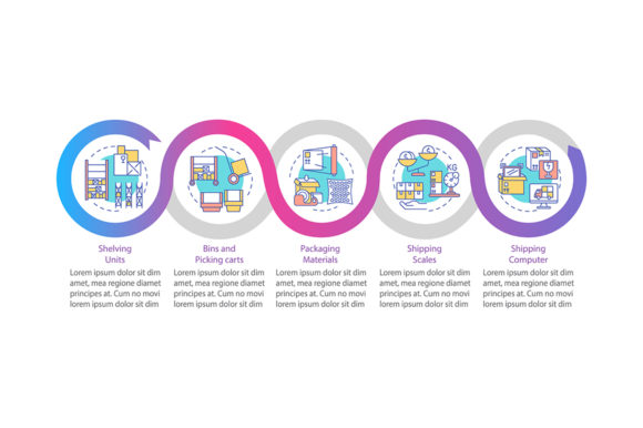 Evaluating the Storage Onboarding Vector Infographic for Warehouse Management Presentations