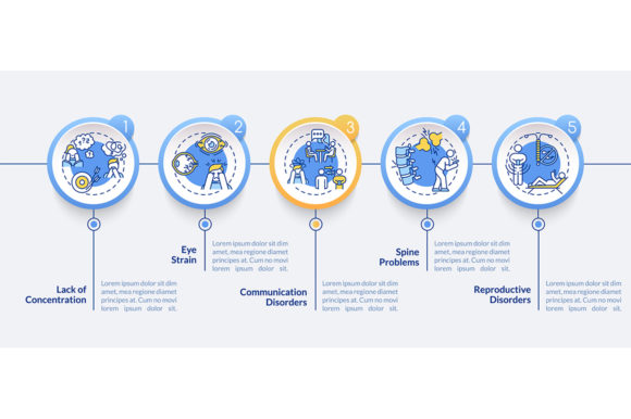 Visualizing Gadget Addiction Side-Effects for Effective Health Communication